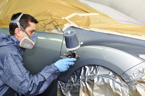 Auto body work